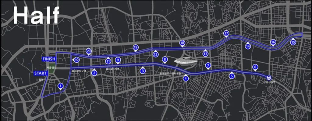 2025 더 레이스 서울 하프코스