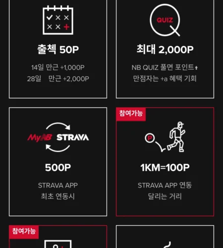 MyNB앱 포인트 빠르게 모으는 방법