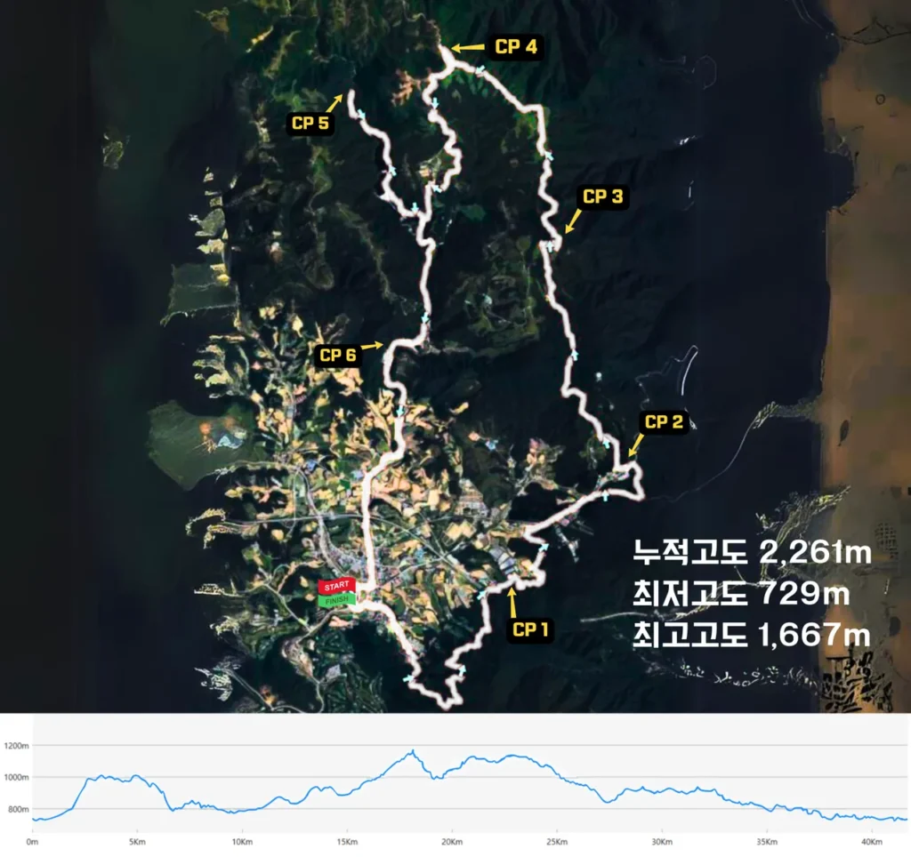 2025 대관령 트레일런 42k 코스