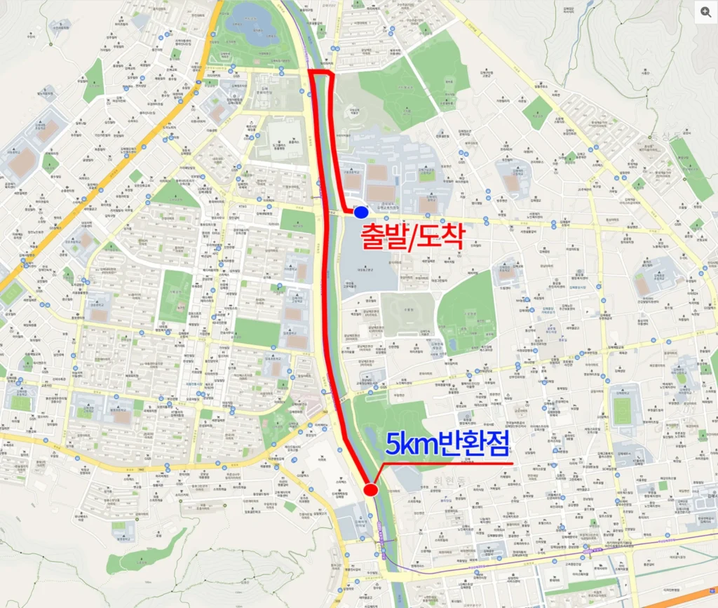 김해 아름누리길 마라톤 2025 5km 코스